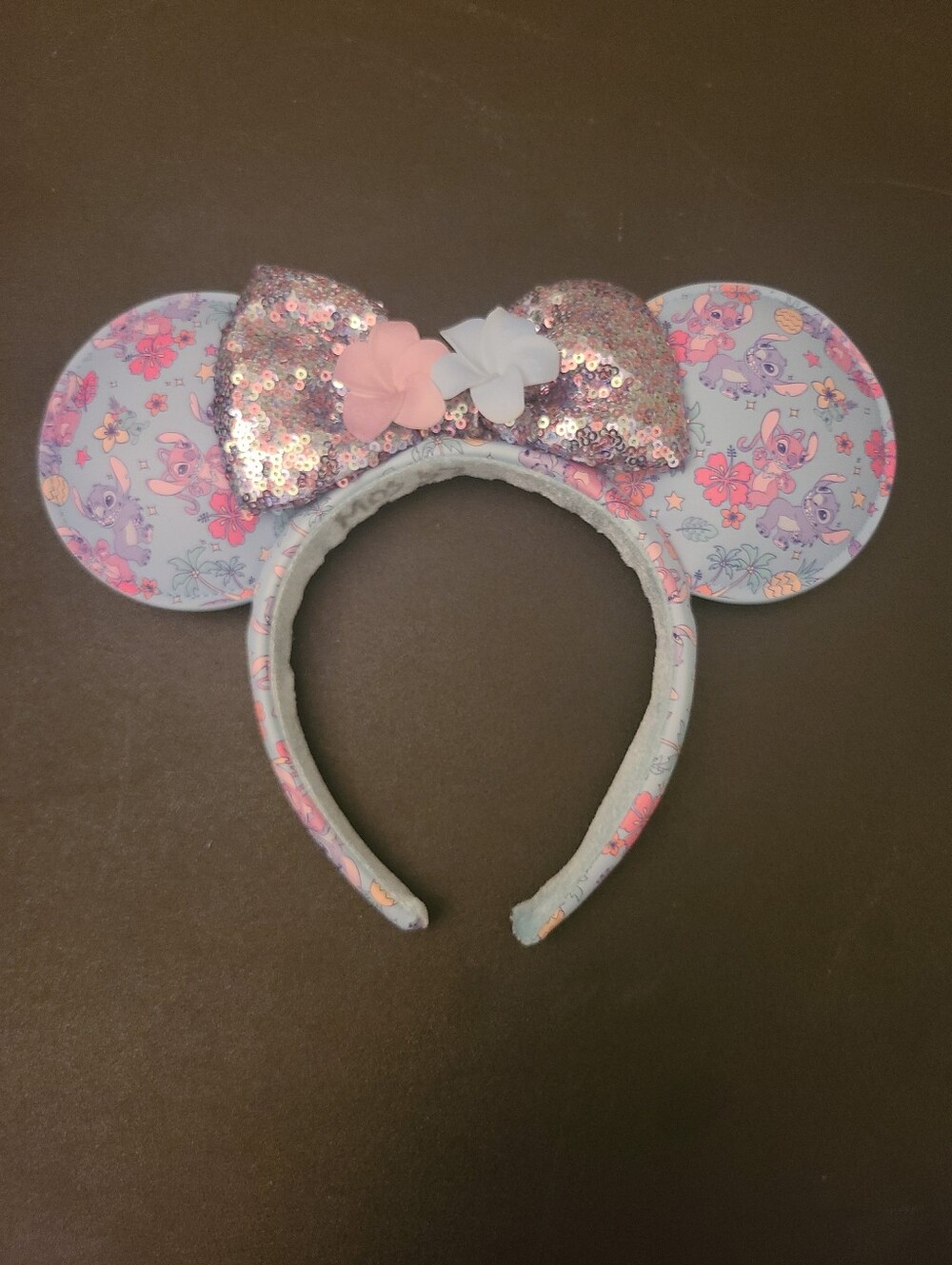 Disney Stitch Angel Ears Headband, Pre-owned